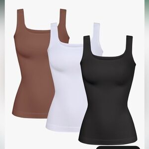 Women Shapewear Tank Tops Tummy Control Compression Tops seamless Body Shaper
